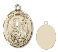Load image into Gallery viewer, St. Brigid of Ireland Custom Medal - Yellow Gold
