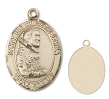 Load image into Gallery viewer, St. Pio of Pietrelcina Custom Medal - Yellow Gold
