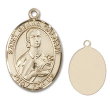 Load image into Gallery viewer, St. Gemma Galgani Custom Medal - Yellow Gold
