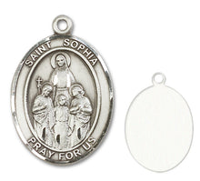 Load image into Gallery viewer, St. Sophia Custom Medal - Sterling Silver
