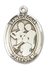 Load image into Gallery viewer, St. Cecilia / Marching Band Custom Medal - Sterling Silver
