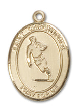 Load image into Gallery viewer, St. Christopher / Rugby Custom Medal - Yellow Gold
