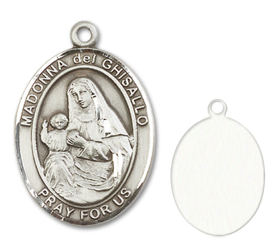 Madonna del Ghisallo Custom Medal - Sterling Silver
