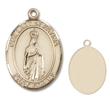 Load image into Gallery viewer, Our Lady of Fatima Custom Medal - Yellow Gold
