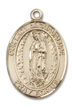 Load image into Gallery viewer, Our Lady of Guadalupe Custom Medal - Yellow Gold

