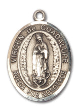 Load image into Gallery viewer, Our Lady of Guadalupe Custom Medal - Sterling Silver
