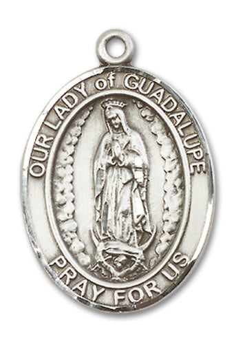 Our Lady of Guadalupe Custom Medal - Sterling Silver