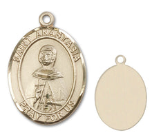 Load image into Gallery viewer, St. Anastasia Custom Medal - Yellow Gold
