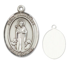 Load image into Gallery viewer, St. Barnabas Custom Medal - Sterling Silver
