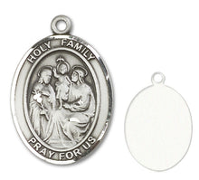 Load image into Gallery viewer, Holy Family Custom Medal - Sterling Silver
