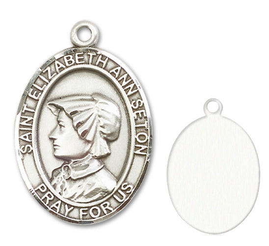 St. Elizabeth Ann Seton Custom Medal - Sterling Silver