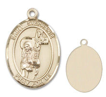 Load image into Gallery viewer, St. Stephanie Custom Medal - Yellow Gold
