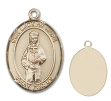 Load image into Gallery viewer, Our Lady of Hope Custom Medal - Yellow Gold
