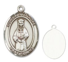 Load image into Gallery viewer, Our Lady of Hope Custom Medal - Sterling Silver
