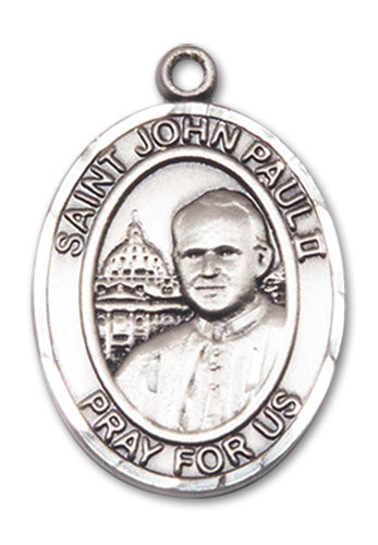 Pope St. John Paul II Custom Medal - Sterling Silver