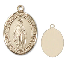 Load image into Gallery viewer, St. Bartholomew the Apostle Custom Medal - Yellow Gold
