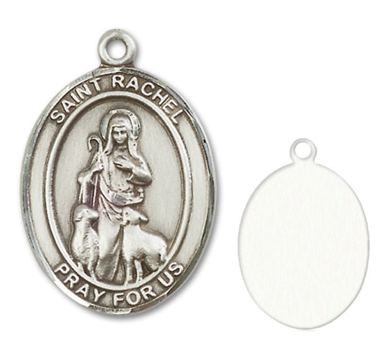 St. Rachel Custom Medal - Sterling Silver