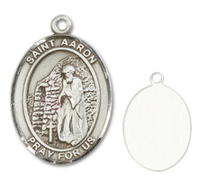 Load image into Gallery viewer, St. Aaron Custom Medal - Sterling Silver
