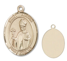 Load image into Gallery viewer, St. Austin Custom Medal - Yellow Gold
