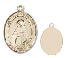Load image into Gallery viewer, St. Hildegard von Bingen Custom Medal - Yellow Gold
