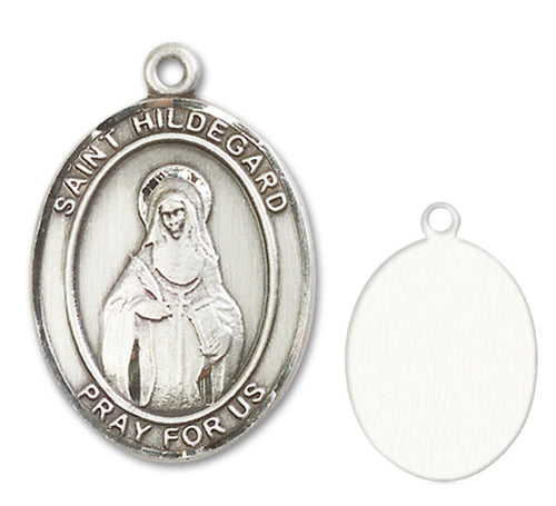 St. Hildegard von Bingen Custom Medal - Sterling Silver
