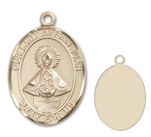 Load image into Gallery viewer, Our Lady of San Juan Custom Medal - Yellow Gold
