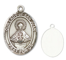 Load image into Gallery viewer, Our Lady of San Juan Custom Medal - Sterling Silver
