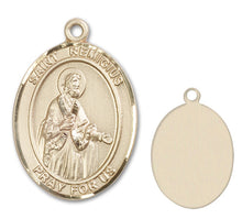 Load image into Gallery viewer, St. Remigius of Reims Custom Medal - Yellow Gold
