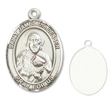 Load image into Gallery viewer, St. James the Lesser Custom Medal - Sterling Silver
