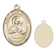 Load image into Gallery viewer, St. John Vianney Custom Medal - Yellow Gold
