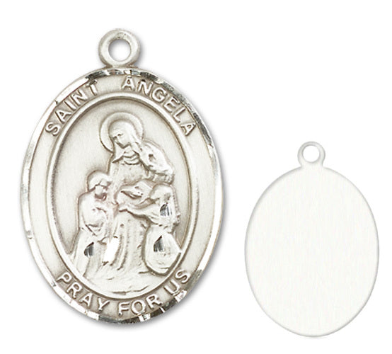 St. Angela Merici Custom Medal - Sterling Silver