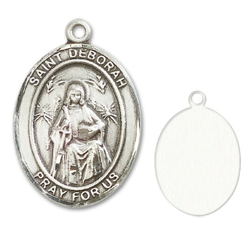 St. Deborah Custom Medal - Sterling Silver
