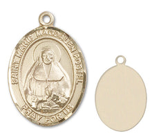 Load image into Gallery viewer, St. Marie Magdalen Postel Custom Medal - Yellow Gold
