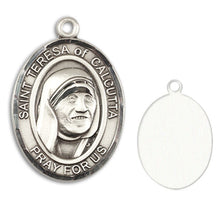 Load image into Gallery viewer, St. Teresa of Calcutta Custom Medal - Sterling Silver
