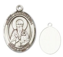 Load image into Gallery viewer, St. Athanasius Custom Medal - Sterling Silver
