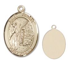 Load image into Gallery viewer, St. Fiacre Custom Medal - Yellow Gold
