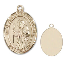 Load image into Gallery viewer, St. Joseph of Arimathea Custom Medal - Yellow Gold
