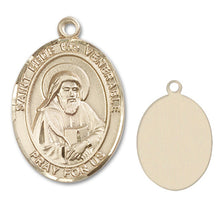 Load image into Gallery viewer, St. Bede the Venerable Custom Medal - Yellow Gold
