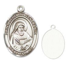 Load image into Gallery viewer, St. Bede the Venerable Custom Medal - Sterling Silver
