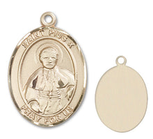 Load image into Gallery viewer, Pope St. Pius X Custom Medal - Yellow Gold
