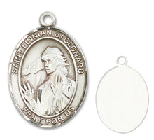 Load image into Gallery viewer, St. Finnian of Clonard Custom Medal - Sterling Silver
