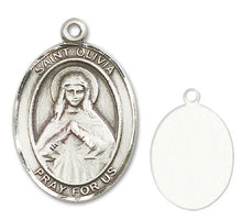 Load image into Gallery viewer, St. Olivia Custom Medal - Sterling Silver
