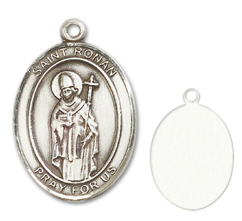 St. Ronan Custom Medal - Sterling Silver