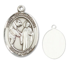 Load image into Gallery viewer, St. Columbanus Custom Medal - Sterling Silver
