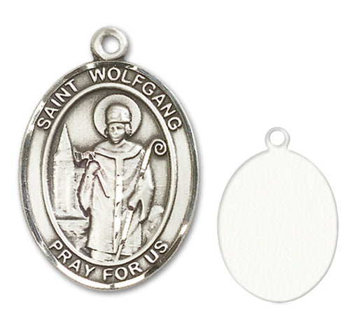 St. Wolfgang Custom Medal - Sterling Silver