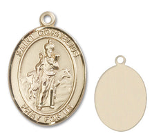 Load image into Gallery viewer, St. Cornelius Custom Medal - Yellow Gold
