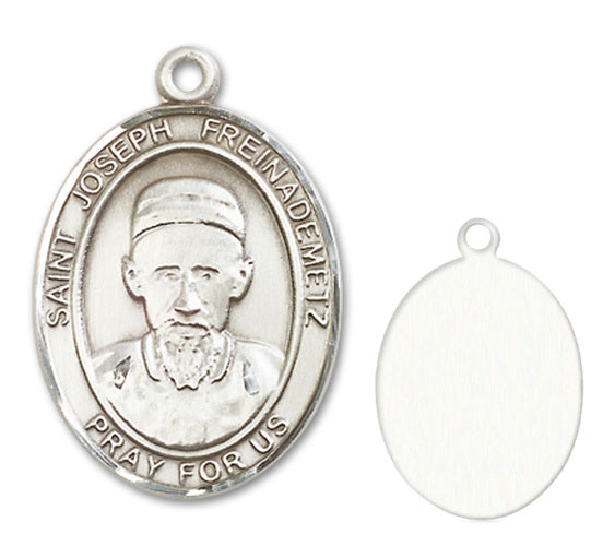 St. Joseph Freinademetz Custom Medal - Sterling Silver