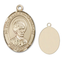 Load image into Gallery viewer, St. Louis Marie de Montfort Custom Medal - Yellow Gold
