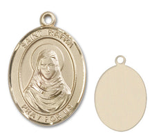 Load image into Gallery viewer, St. Rafka Custom Medal - Yellow Gold
