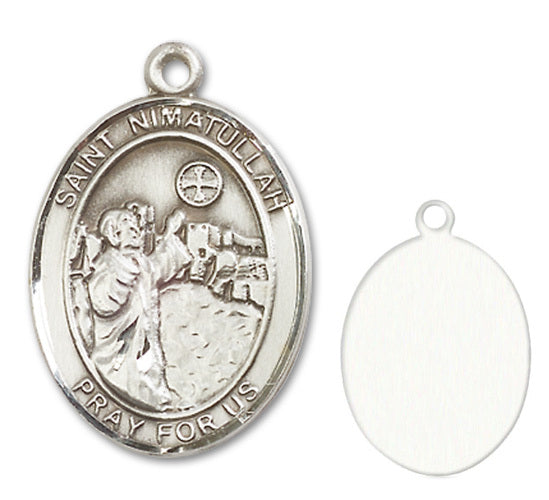 St. Nimatullah Custom Medal - Sterling Silver